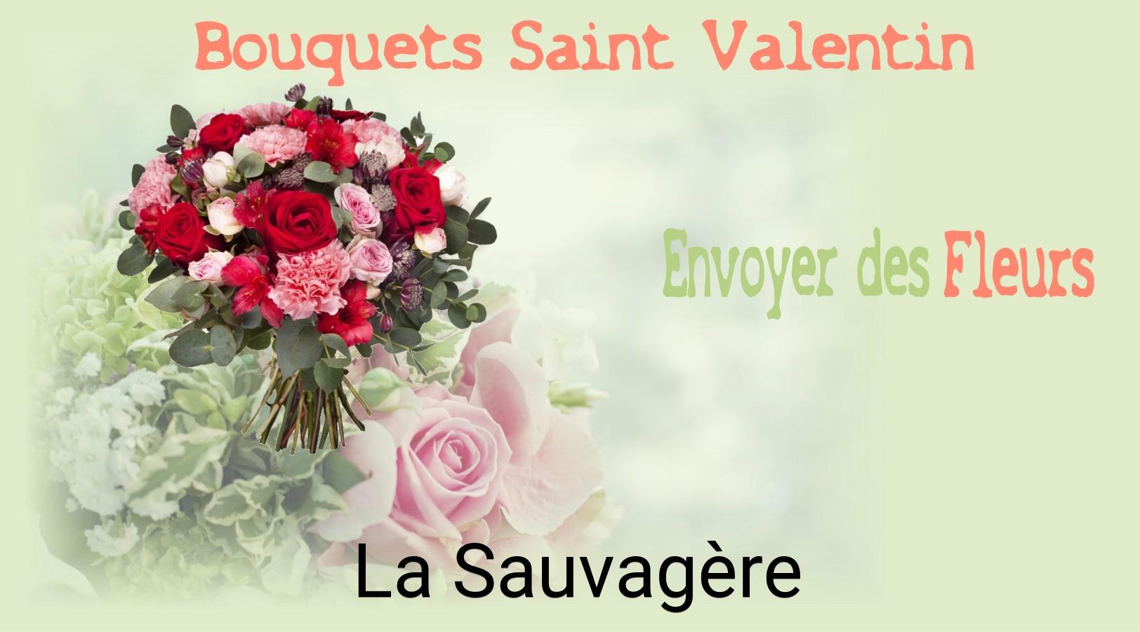 Roses de Saint-Valentin livrées à La Sauvagère